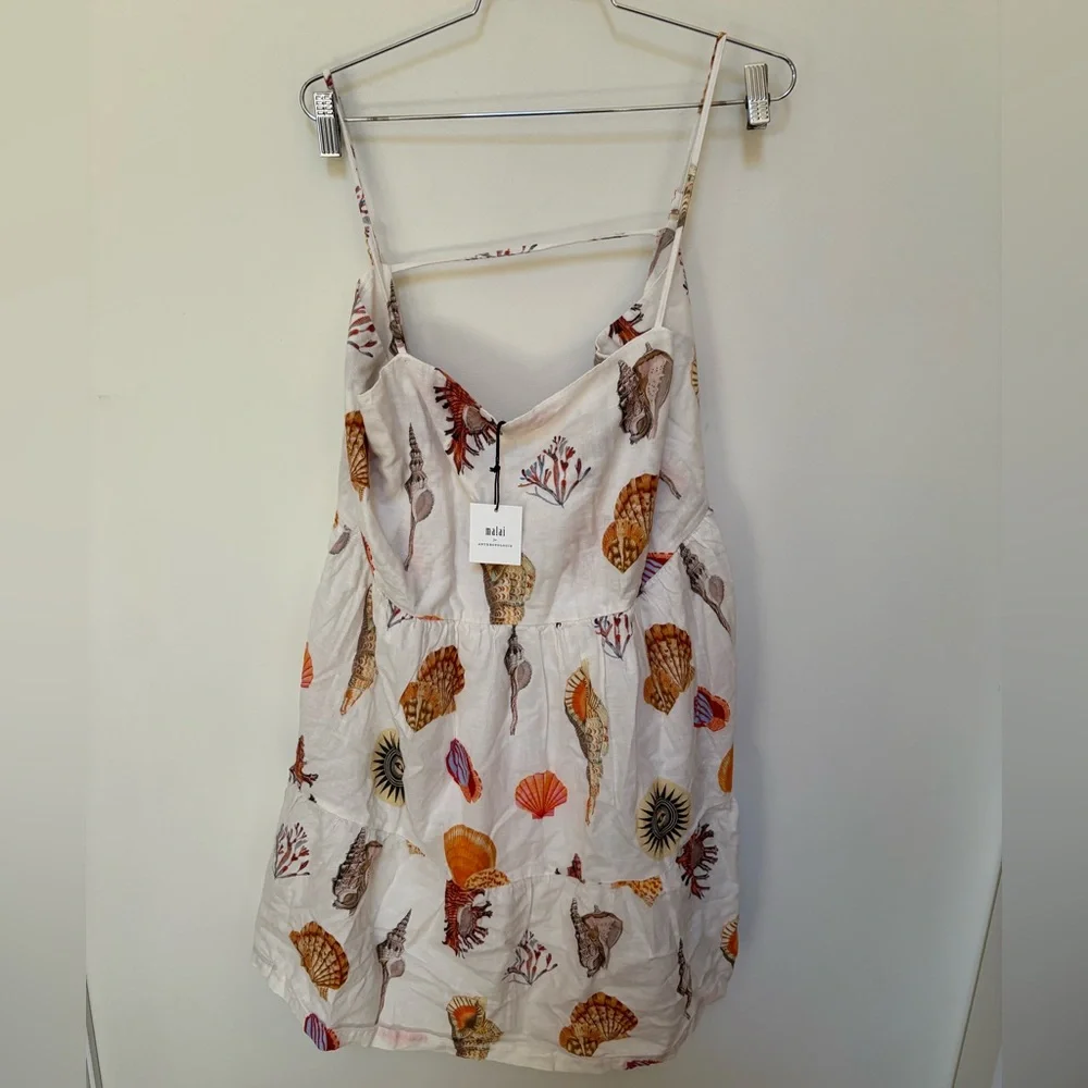 NWT Anthropologie Malai x Anthropologie Capri Mini Dress Size Large - Picture 15 of 16